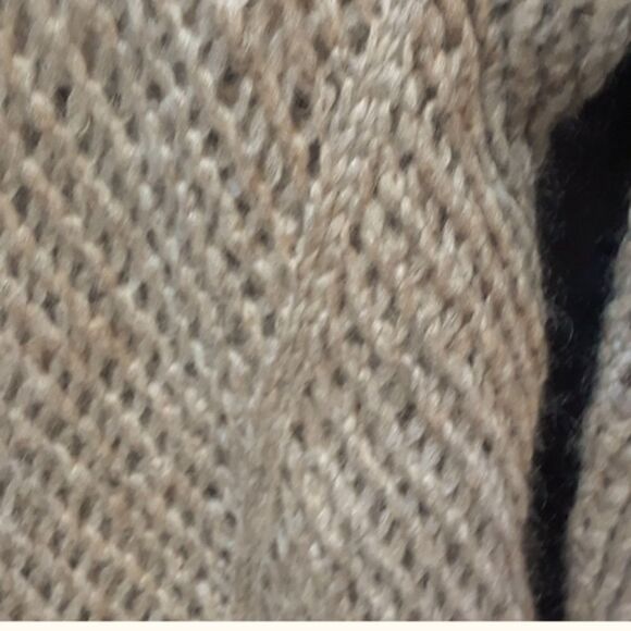 Eileen Fisher Mohair Blend Fisherman Net Sweater Sz Small - Picture 4 of 8